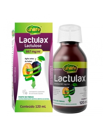 LACTULAX (LACTULOSE 667G/ML) AMEIXA 120ML - UNILIFE 4011