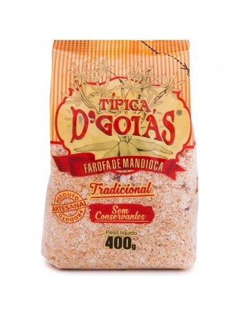 FAROFA DE MANDIOCA TRADICIONAL 400G - DGOIAS 2