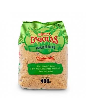 FAROFA DE MILHO TRADICIONAL 400G - DGOIAS 4