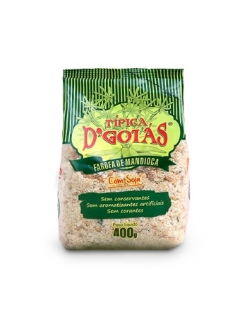FAROFA DE MANDIOCA COM SOJA 400G - DGOIAS 65