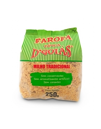 FAROFA DE MILHO TRADICIONAL 250G - DGOIAS 104