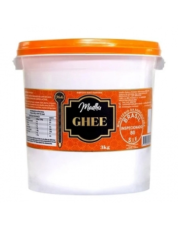 MANTEIGA GHEE 3KG - MADHU