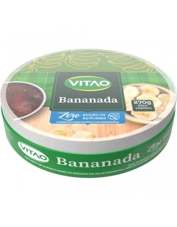 BANANADA ZERO POTE 270G - VITAO 024