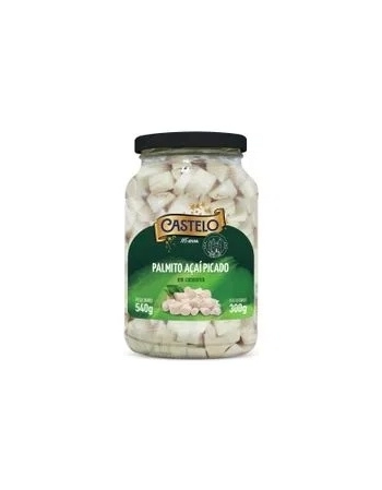 PALMITO PUPUNHA PICADO 300G - 455.034 - CASTELO