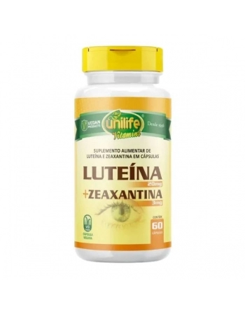 LUTEINA ZEAXANTINA 400MG - 60 CAPS - UNILIFE