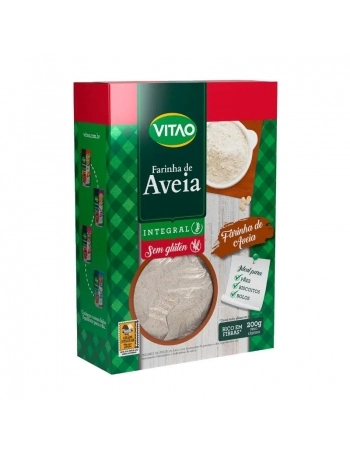 FARINHA DE AVEIA SEM GLUTEN 170G -VITAO 15500