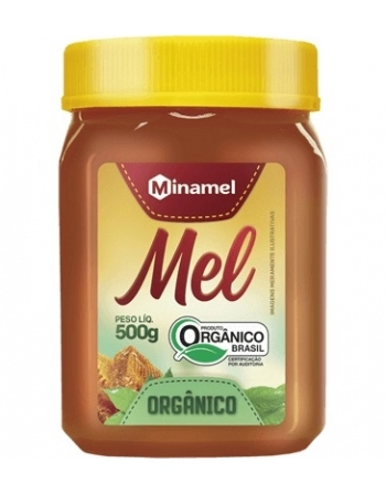 MEL ORGANICO POTE PET 500G - MINAMEL
