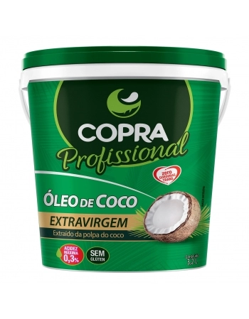 OLEO DE COCO EXTRA VIRGEM 3,2L - COPRA