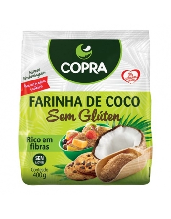 FARINHA DE COCO 400G - COPRA
