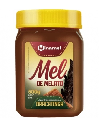 MEL MELATO DA BRACATINGA POTE PET 500G - MINAMEL