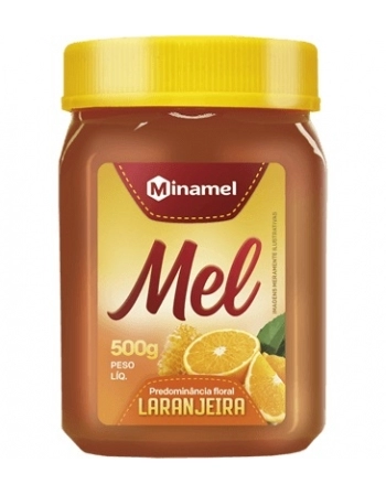 MEL LARANJEIRA POTE PET 500G - MINAMEL