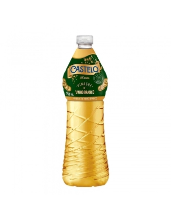 VINAGRE VINHO BRANCO 4% - 400.007 - CASTELO 12X750