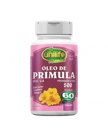 OLEO DE PRIMULA 700MG 60 CAPS - UNILIFE