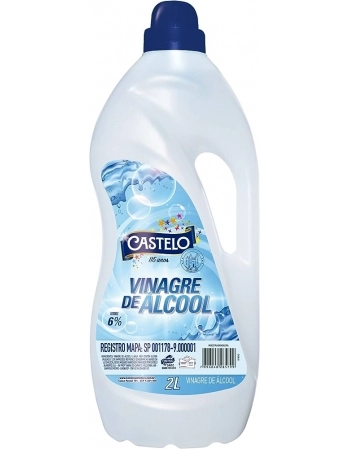 VINAGRE ALCOOL 6% - \'2L\' CASTELO 485.002