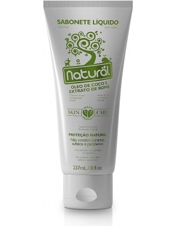 SABONETE LIQUIDO NAT.OLEO DE COCO E ROMA 237ML(805)-SUAVETEX