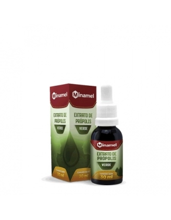 EXTRATO DE PROPOLIS VERDE - 30ML - MINAMEL