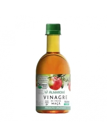 VINAGRE MAÇA ORGANICO 400ML PET - ALMAROMI - 9361