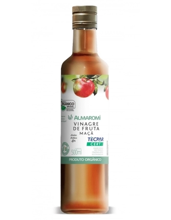 VINAGRE MACA ORGANICO 500ML VIDRO - ALMAROMI - 9362
