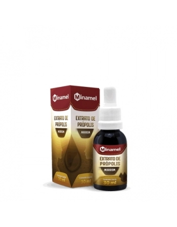 EXTRATO DE PROPOLIS MARROM - 30ML - MINAMEL
