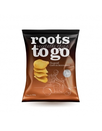 CHIPS BATATA DOCE \'100G\' - ROOTS TO GO