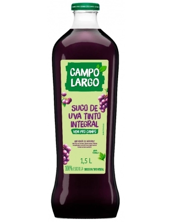 SUCO CAMPO LARGO 6/1,5L UVA-1130972 VIDRO