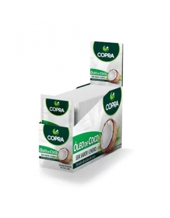 OLEO DE COCO SEM SABOR SACHE 15ML 40 UNID - COPRA