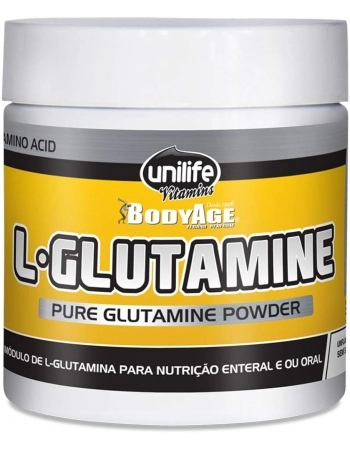 GLUTAMINA PURA 300G - UNILIFE