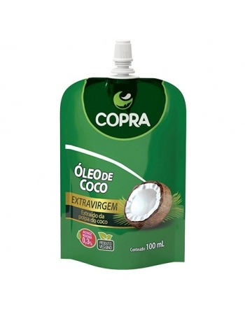OLEO DE COCO EXTRA VIRGEM POUCH 100ML - COPRA