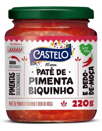 PATE PIM. BIQUINHO DEDO DE MOÇA 220G - 455.076 - CASTELO