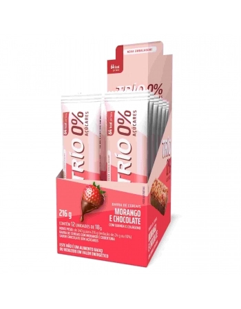 TRIO ZERO MORANGO COM CHOCOLATE 12X12X18G (PA21171F80003)