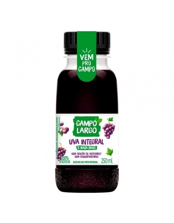 PET SUCO CAMPO LARGO 12/250ML UVA INTEGRAL-2010001