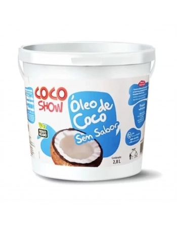 OLEO DE COCO SEM SABOR COCO SHOW 2,8L - COPRA