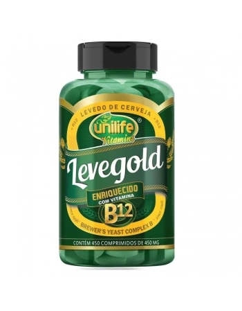 LEVEGOLD - LEVEDO C/ VIT B12 450CAPS - UNILIFE
