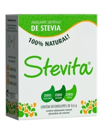STEVITA SACHE 50 X 0,6G - STEVIAFARMA-111110076