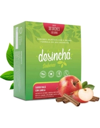 DESINCHA - MACA C/ CANELA DISPLAY 30 SACHES