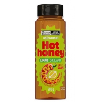 MEL E PIMENTA HOT HONEY LIMÃO SICILIANO BISN. 280G - MINAMEL