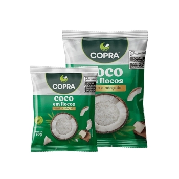 COCO RALADO UMIDO E ADOÇADO 100GR - COPRA