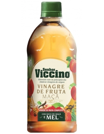 VINAGRE FRUTA DE MAÇA E MEL - SR VICCINO - 500ML - 9365