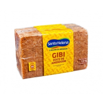 GIBI DOCE DE AMENDOIN DES 1,5KG(50 X 30G) - 10 - STA HELENA