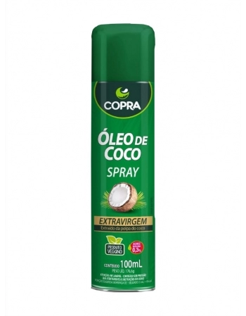 OLEO DE COCO EXTRA VIRGEM SPRAY 100ML - COPRA