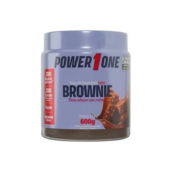 PASTA DE AMEND. BROWNIE 600G - POWER ONE