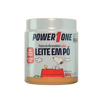 PASTA DE AMEND. LEITE EM PÓ SNOOPY 600G - POWER ONE