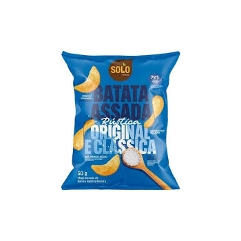 CHIPS DE BATATA INGLESA RÚSTICA ORIGINAL SOLO - 50G