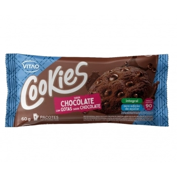 COOKIES ZERO CHOCOLATE - 60G - VITAO