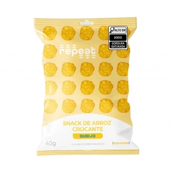 SNACK DE ARROZ CROCANTE JAPONÊS QUEIJO 40G - KALENA FOODS