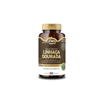 OLEO DE LINHACA DOURADA 1200 MG - 60 CAPS - UNILIFE