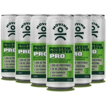 PROTEIN BOOSTER PRO 20G + 3G CREA - LIMÃO - 310ML