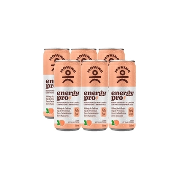ENERGY PRO 15G + 100MG CAFEÍNA - ICE TEA PÊSSEGO - 310ML - MOVING