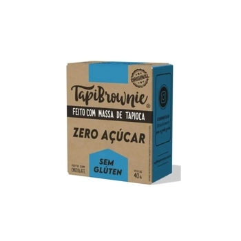 TAPI BROWNIE ZERO AÇUCAR 12 X 40G - TAPI FOODS