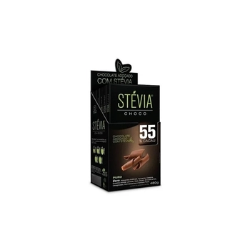 STEVIACHOCO 55% 6 X 70G - GENEVY